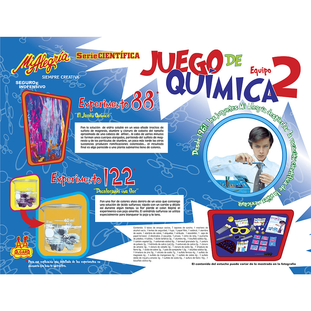 Foto 4 pulgar | Juego De Química 2 Con 100 Experimentos Y Más Mi Alegría