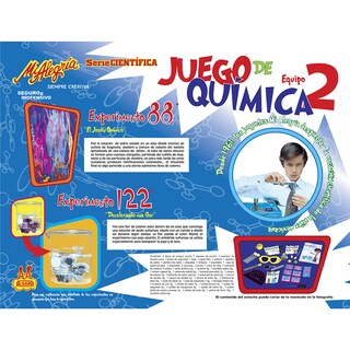 Foto 3 | Juego De Química 2 Con 100 Experimentos Y Más Mi Alegría