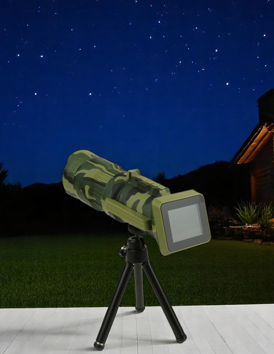 Foto 6 pulgar | Telescopio Monocular Educativo Y Fácil De Usar Para Niños Ideal Para Observación De La Naturaleza Y Estrellas