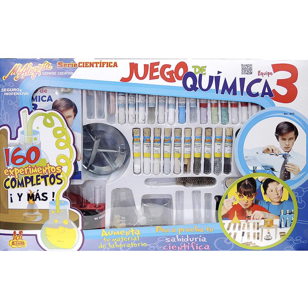 Foto 1 | Juego De Química 3 Con 160 Experimentos Y Más Mi Alegría