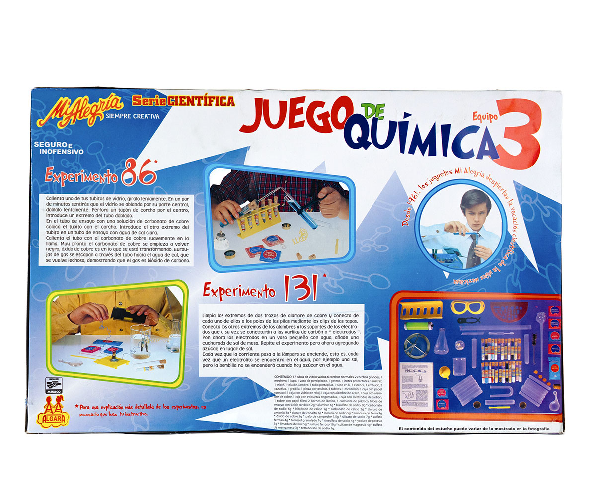 Foto 3 pulgar | Juego De Química 3 Con 160 Experimentos Y Más Mi Alegría