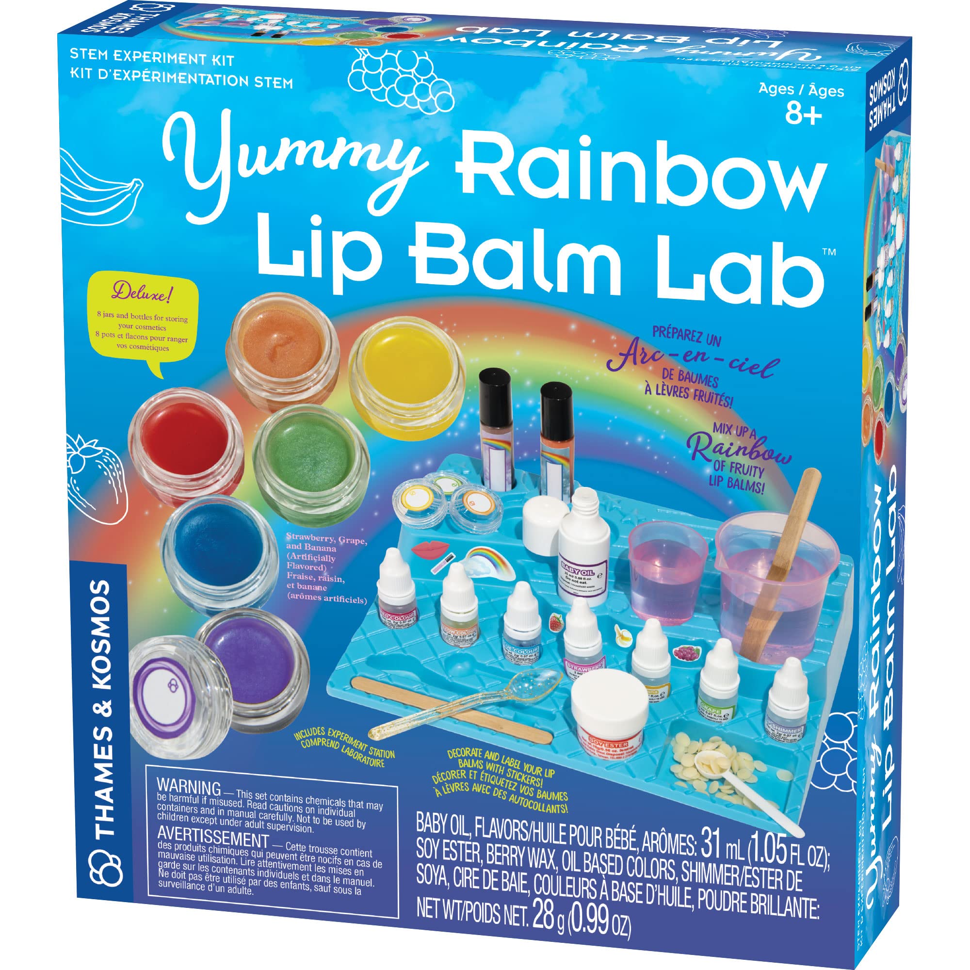 Foto 1 | Kit Stem De Bálsamo Labial Thames & Kosmos Yummy Rainbow Lab - Venta Internacional.