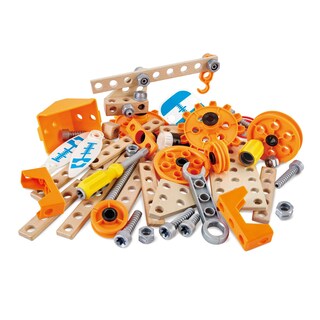 Foto 5 | Juguete De Construcción Y Construcción Hape Junior Inventor Deluxe, 57 Piezas - Venta Internacional.
