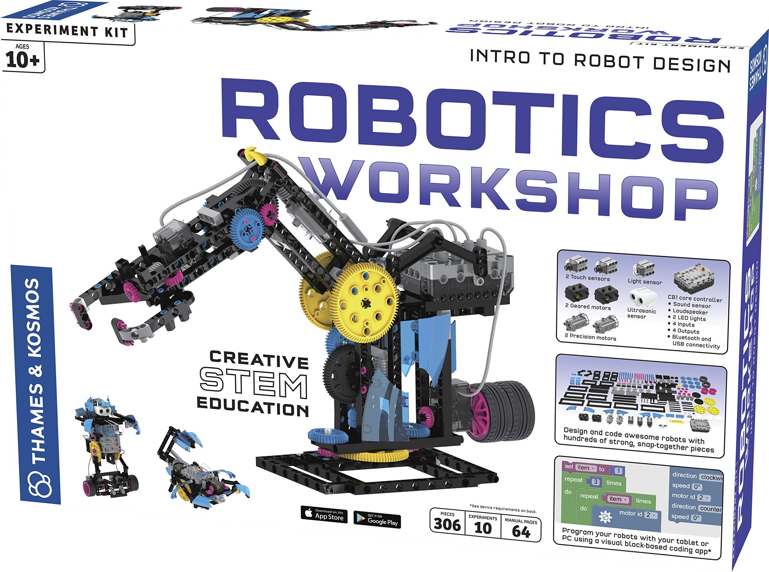 Foto 2 pulgar | Taller De Robótica Thames & Kosmos: Construcción De Maquetas Con 10 Robots - Venta Internacional.