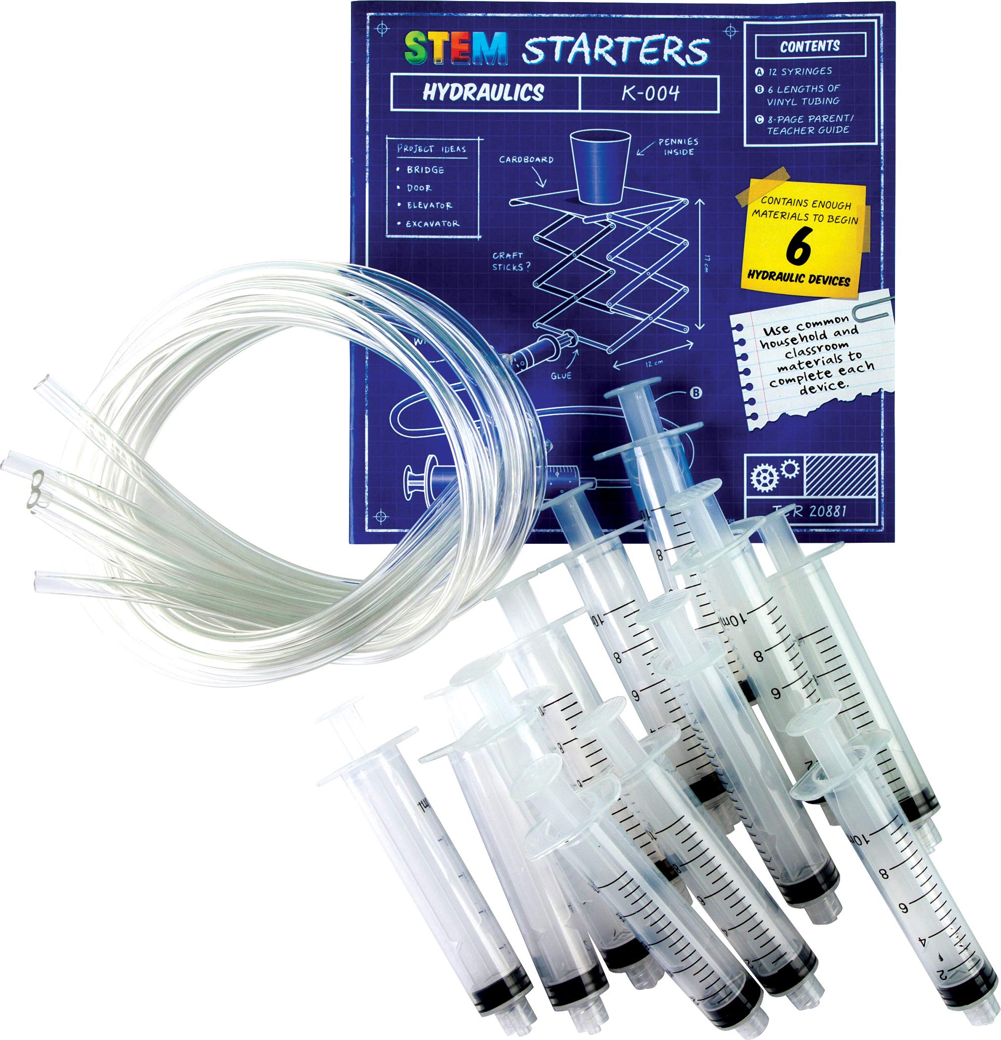 Foto 2 pulgar | Stem Starters: Kit De Actividades Hidráulicas Con 12 Jeringas Y Guía - Venta Internacional.
