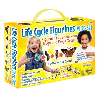 Foto 1 | Set De Figuras Life Cycle Insect Lore Butterfly Ladybug Frog - Venta Internacional.