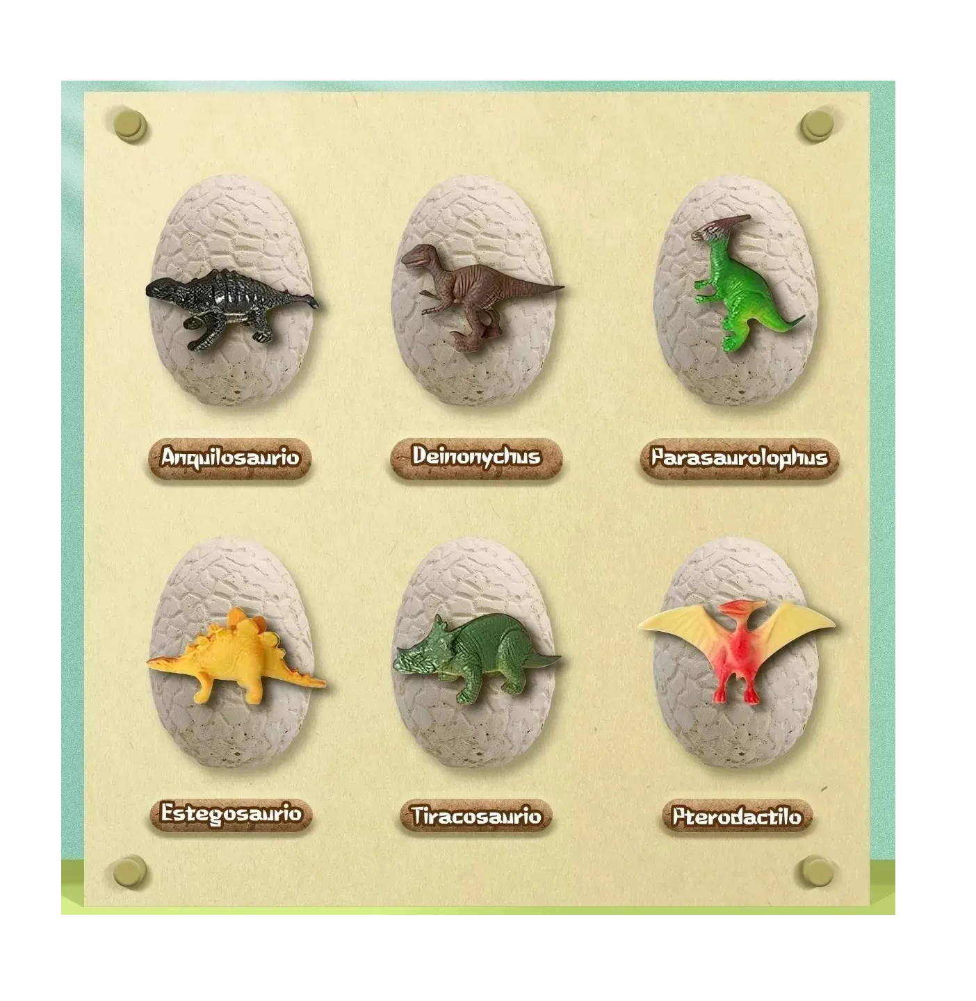 Foto 4 | Excavación Arqueológica De Huevos Juguetes Dinosaurio Multicolor