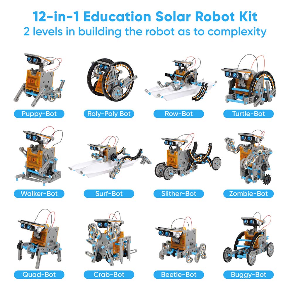 Foto 3 pulgar | Venta Internacional - Robot Solar Educativo Sillbird Stem 12 en 1 para Niños