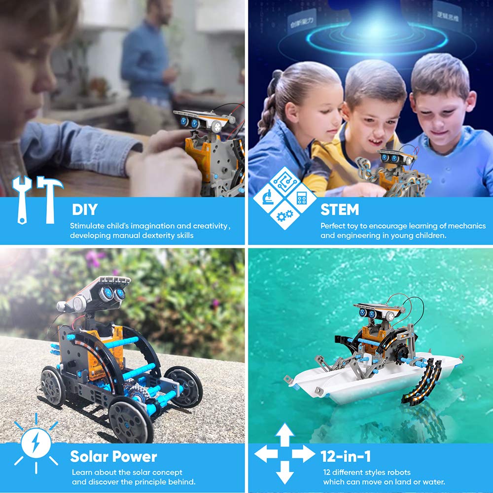 Foto 5 pulgar | Venta Internacional - Robot Solar Educativo Sillbird Stem 12 en 1 para Niños