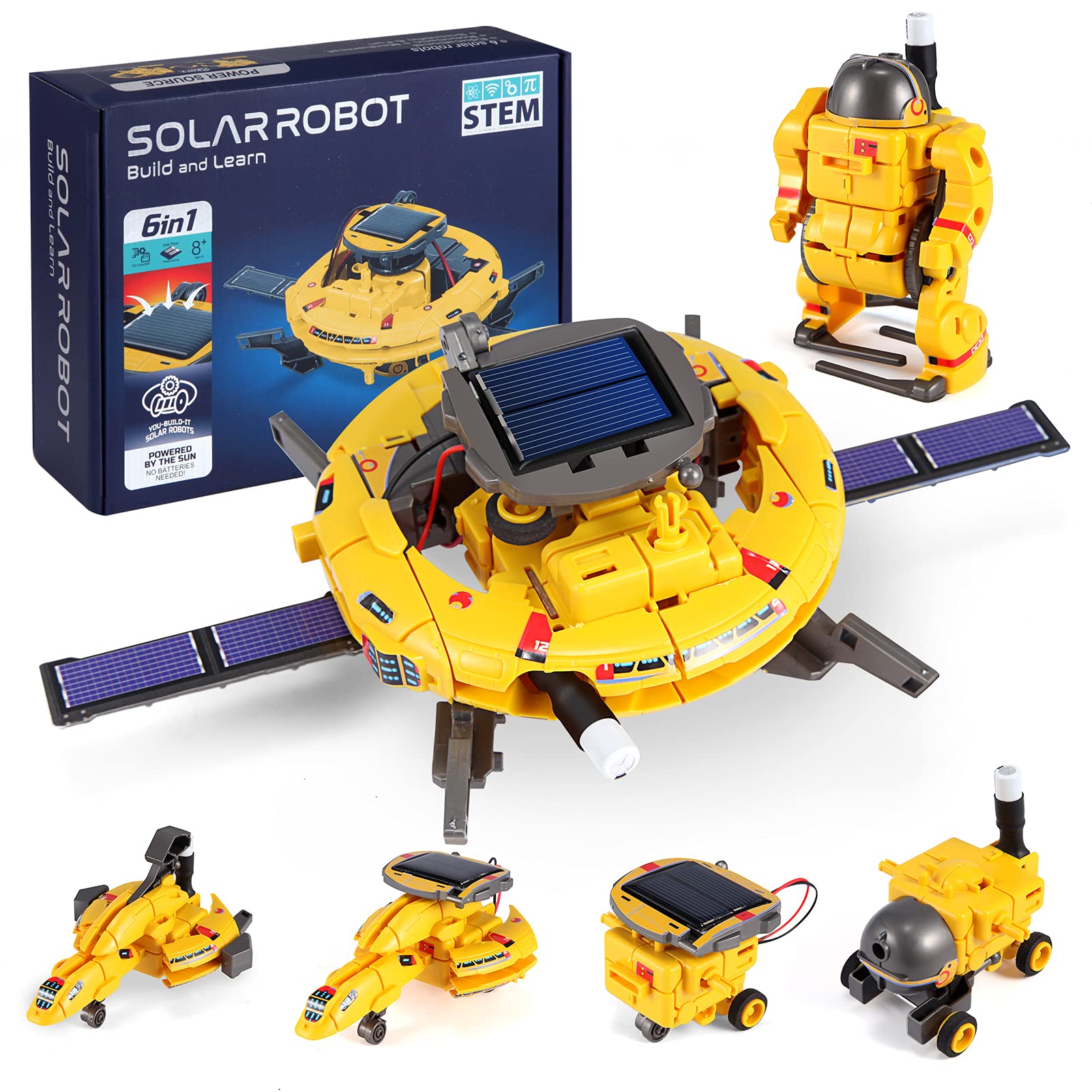 Foto 2 pulgar | Venta Internacional - Robot Solar STEM Toys 6 en 1 para Niños