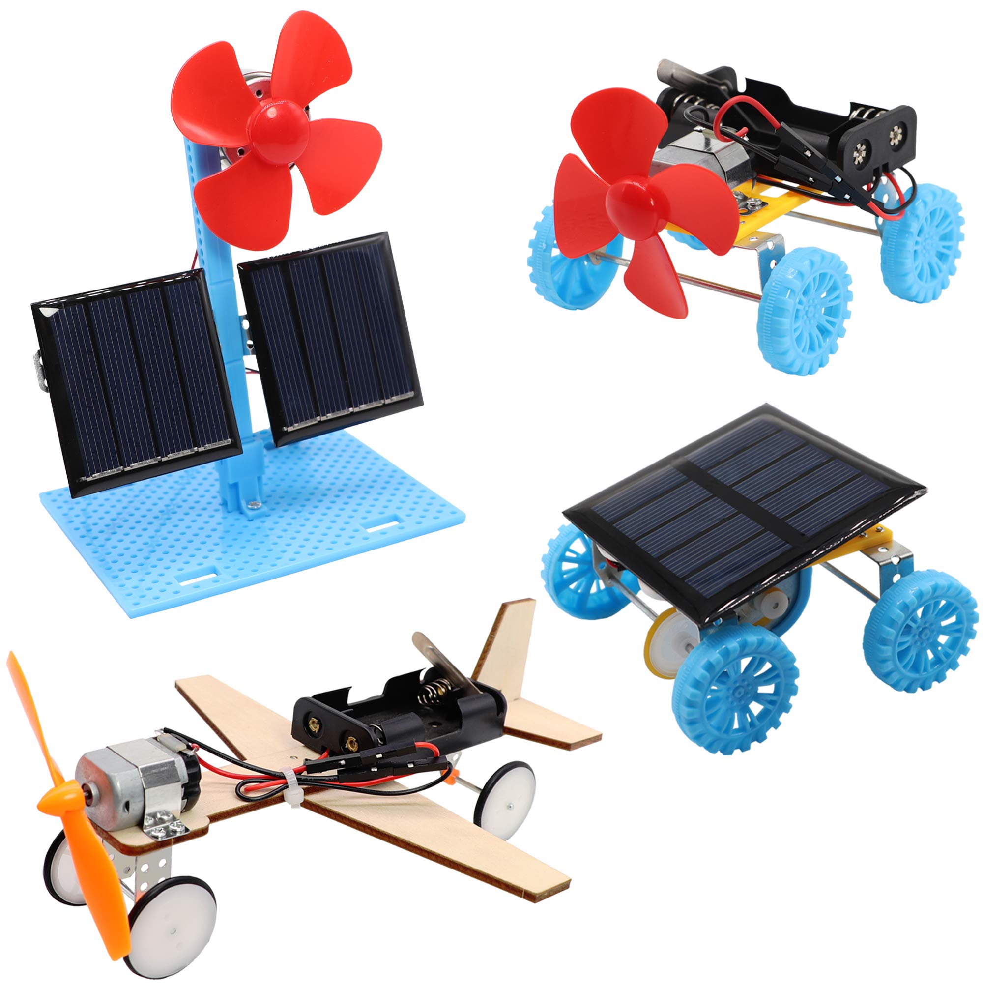 Kit Stem Cyoest 4 En 1 De Energía Solar Y Motor Eléctrico Para Niños - Venta Internacional. $579