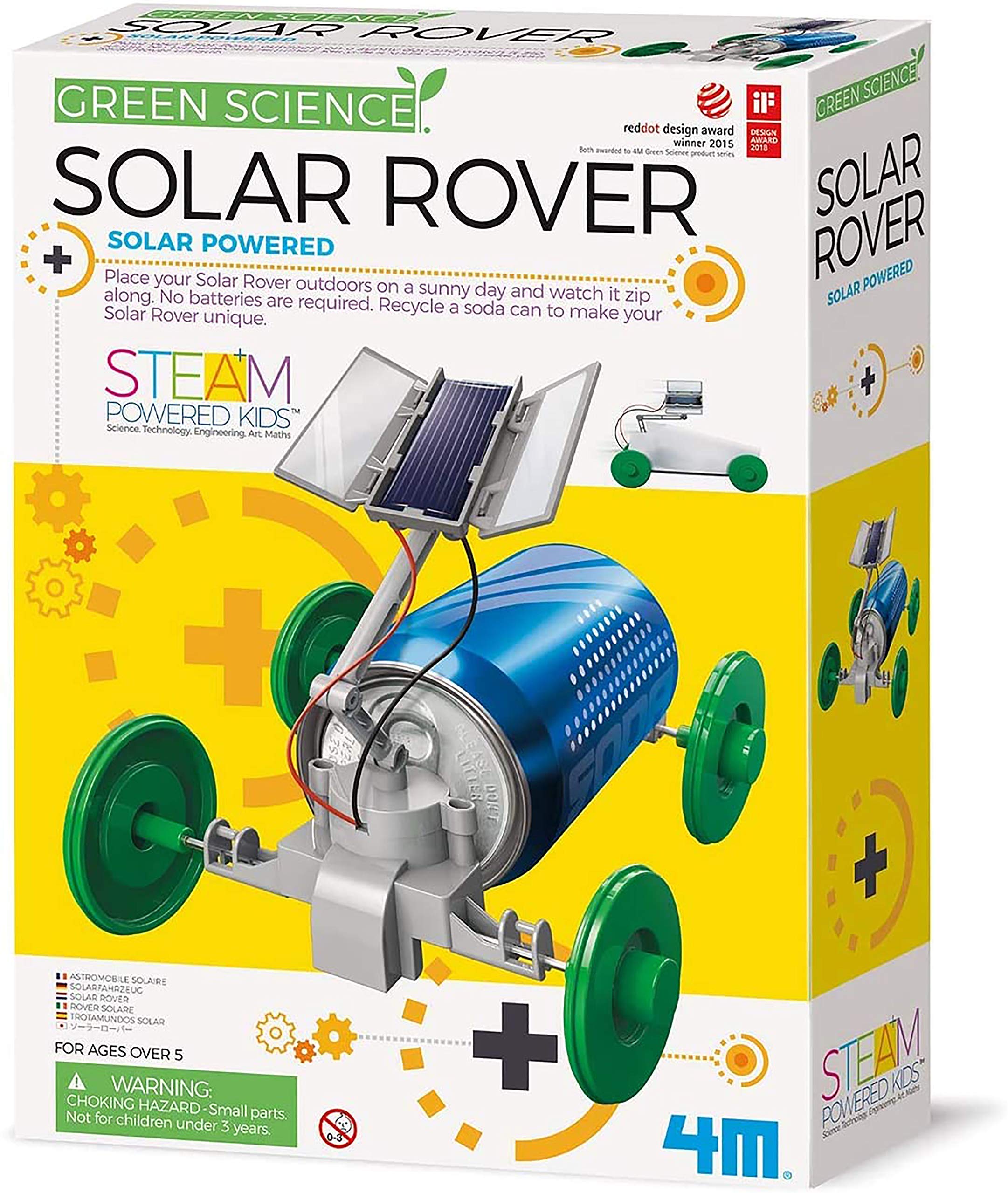 Foto 2 pulgar | Kit Científico Green Science Solar Rover Diy Steam De Más De 5 Años - Venta Internacional.