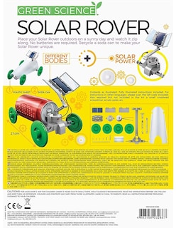 Foto 2 | Kit Científico Green Science Solar Rover Diy Steam De Más De 5 Años - Venta Internacional.