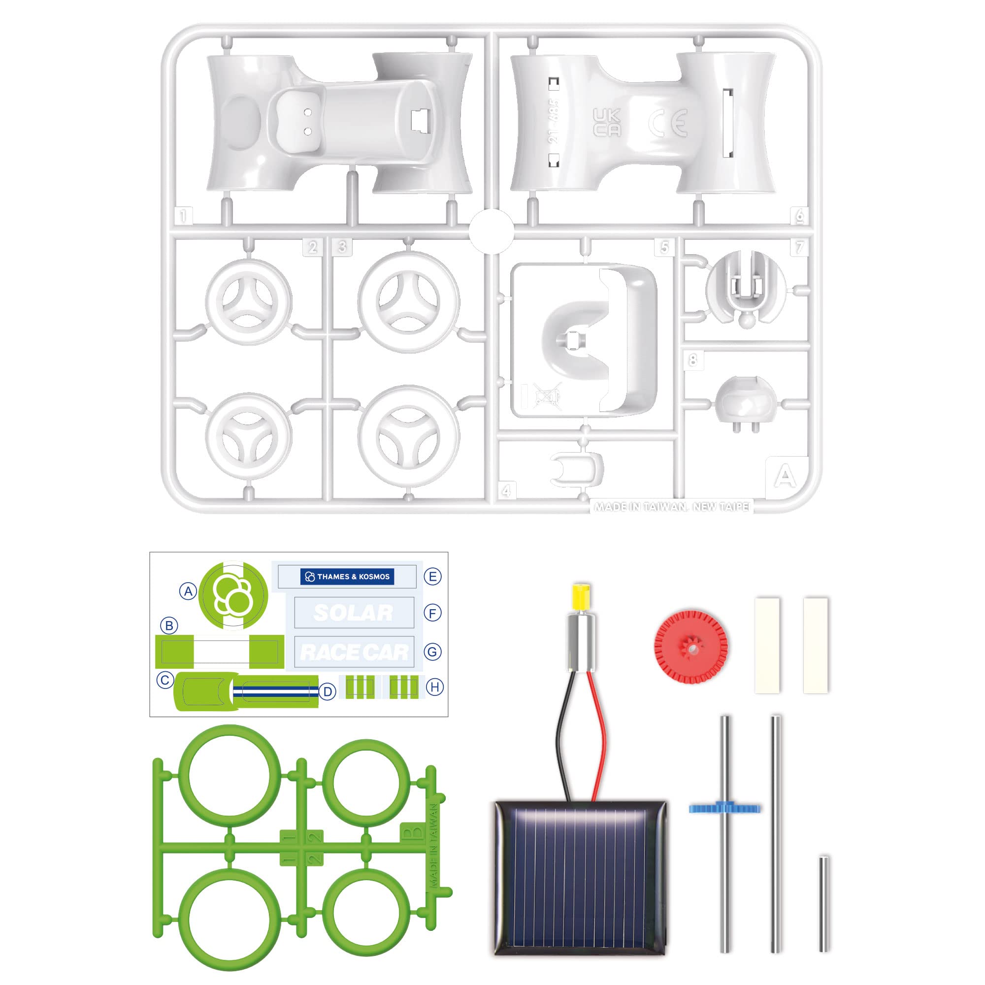 Foto 3 pulgar | Kit De Experimentos Stem Thames & Kosmos Solar Race Car 8+ - Venta Internacional.