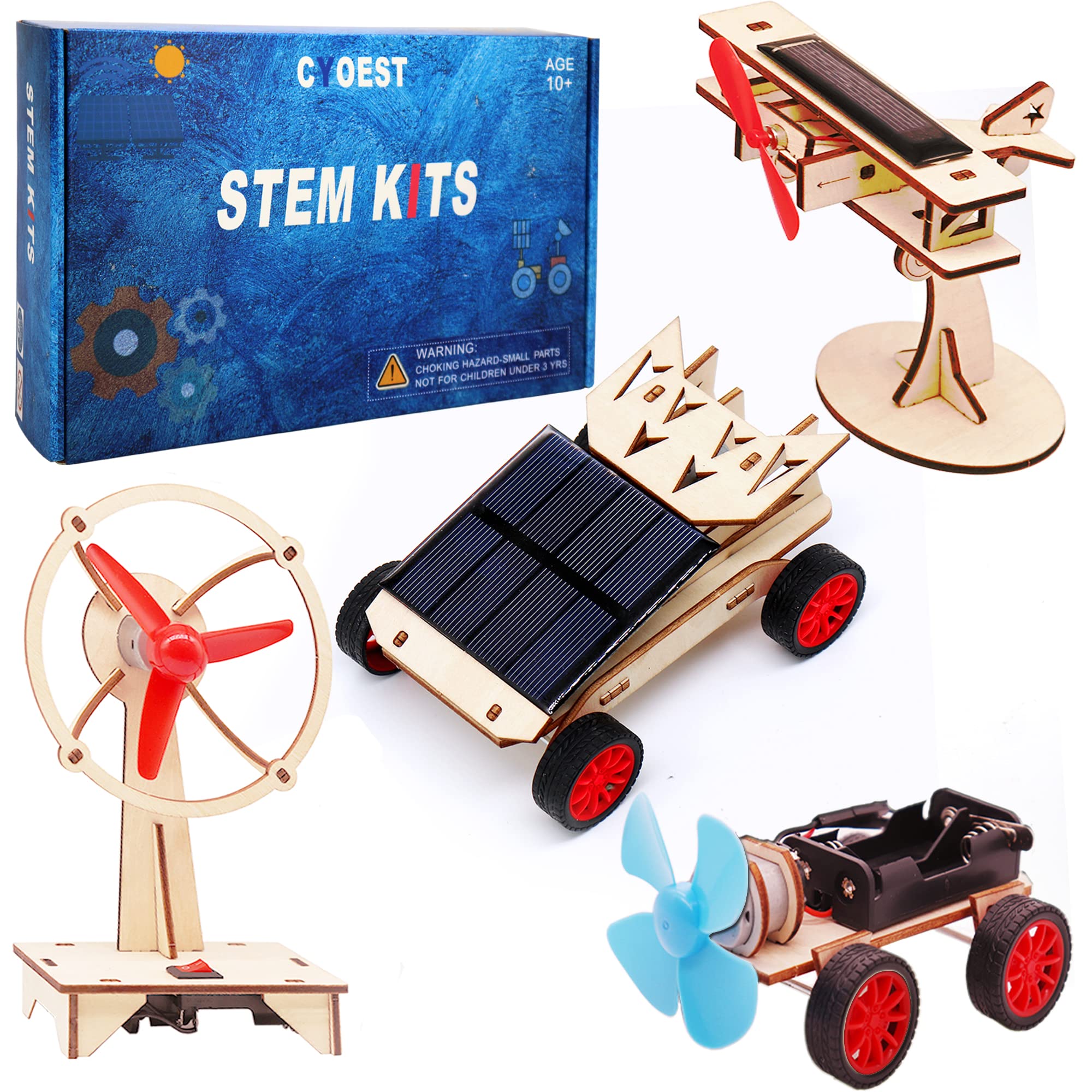 Kits De Rompecabezas De Experimentos Científicos Cyoest 4 En 1 Para Niños - Venta Internacional.