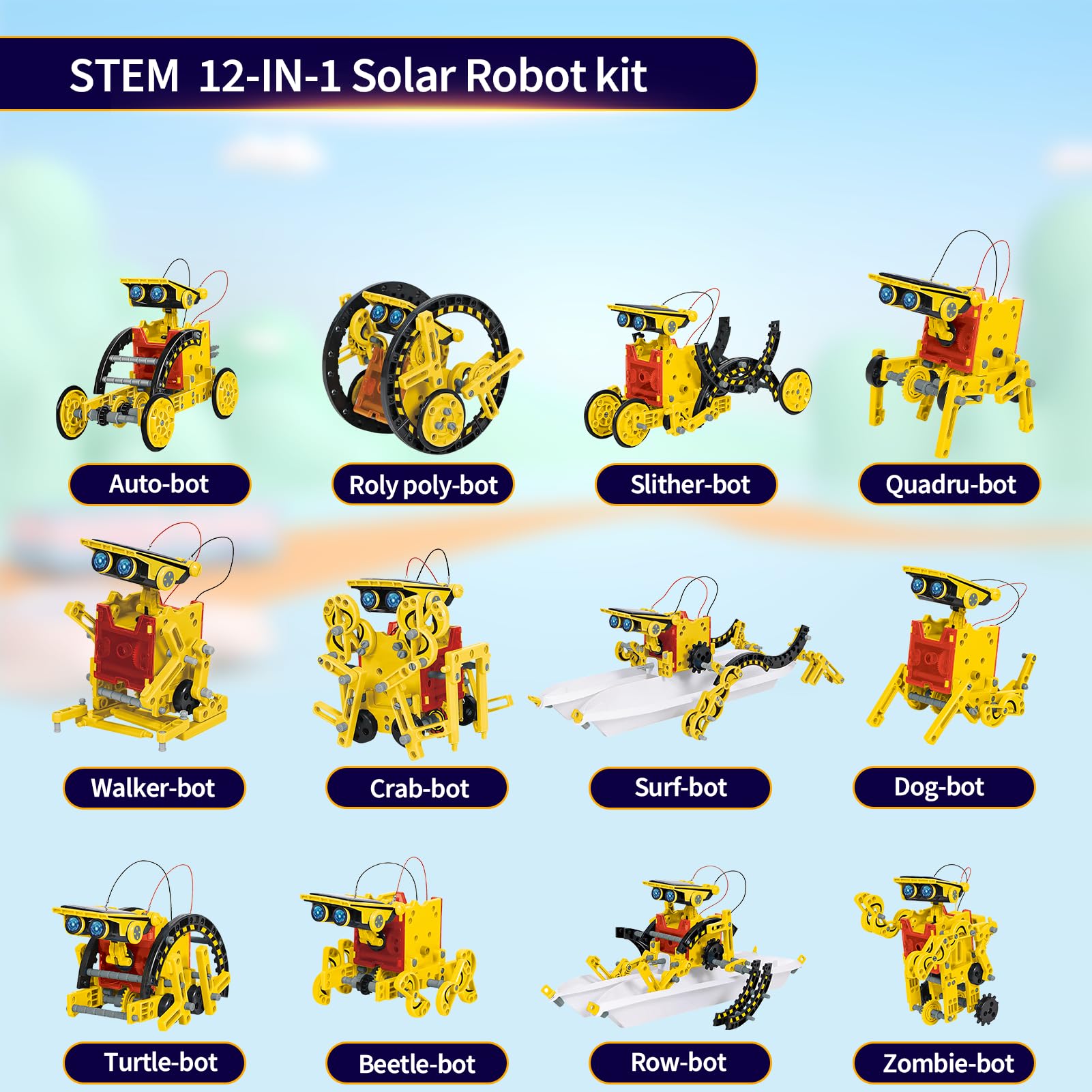 Foto 4 pulgar | Solar Robot Toys Cobfdha, 190 Unidades, Para Niños De 8 A 12 Años - Venta Internacional.