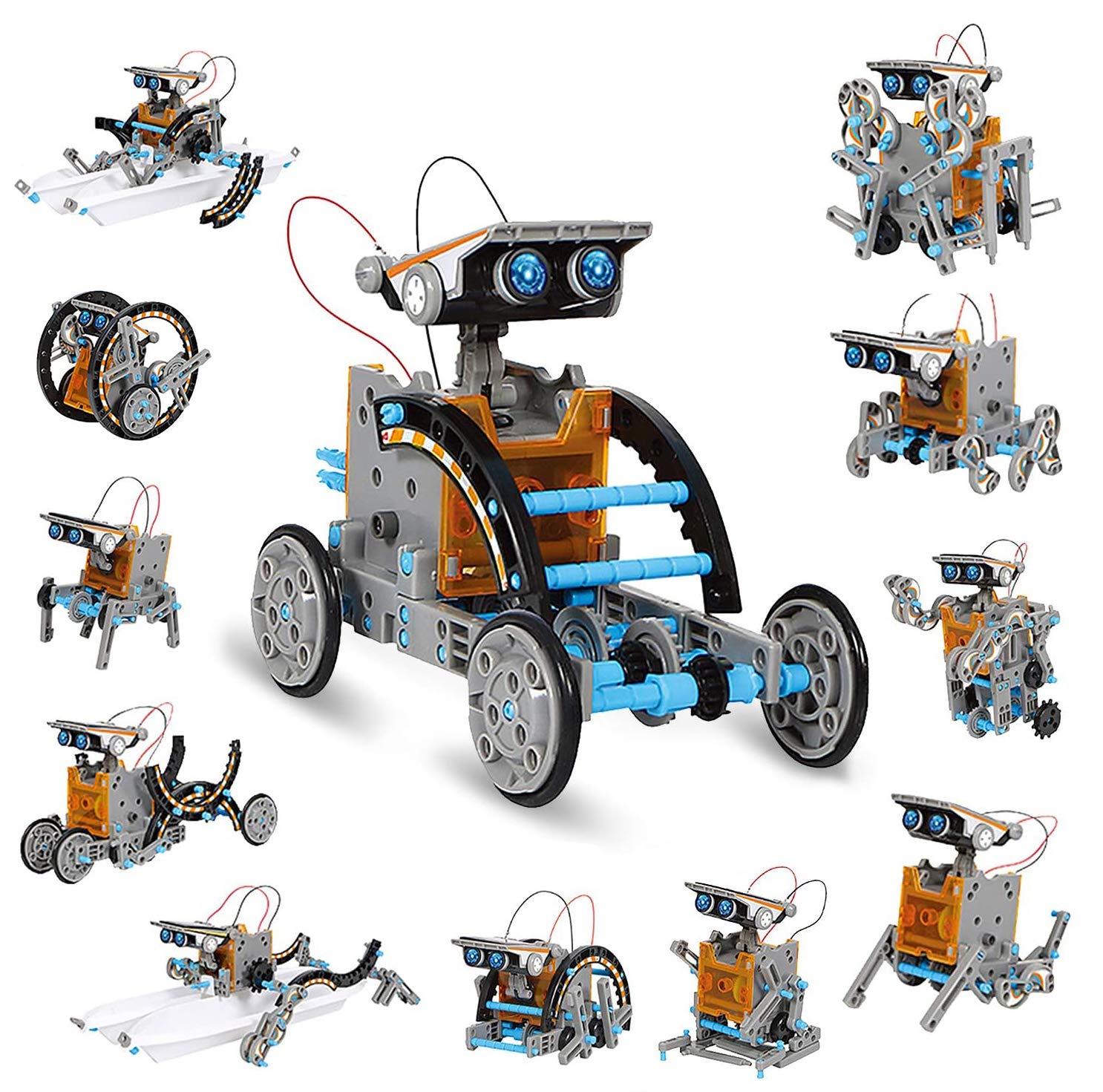 Robot Solar De Juguete Gobidex 12 En 1 Para Proyectos Stem Para Niños De 8 A 12 Años - Venta Internacional. $624