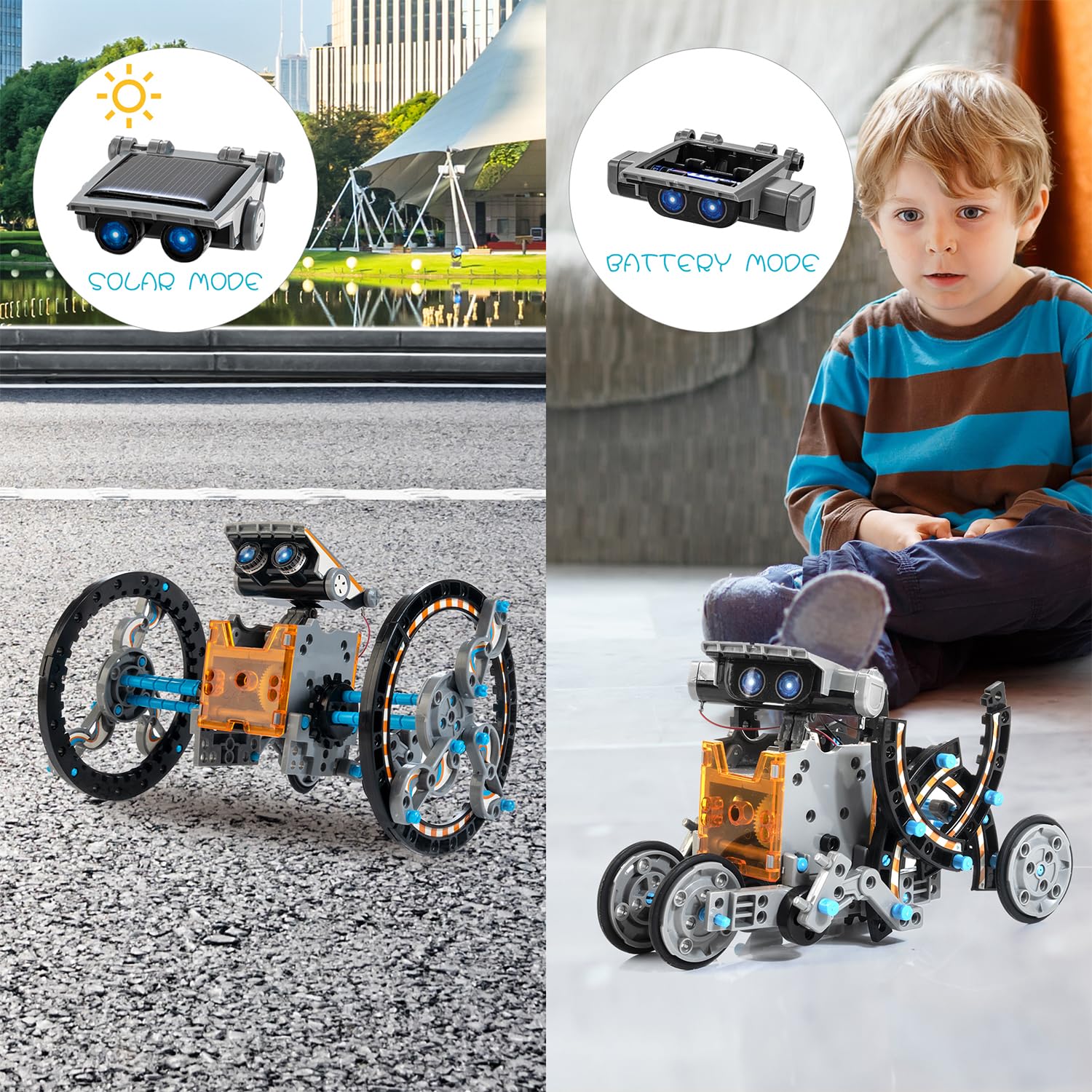 Foto 6 pulgar | Kit de Robot Solar Kidwill 14 en 1 Educativo Stem De Más De 10 Años - Venta Internacional