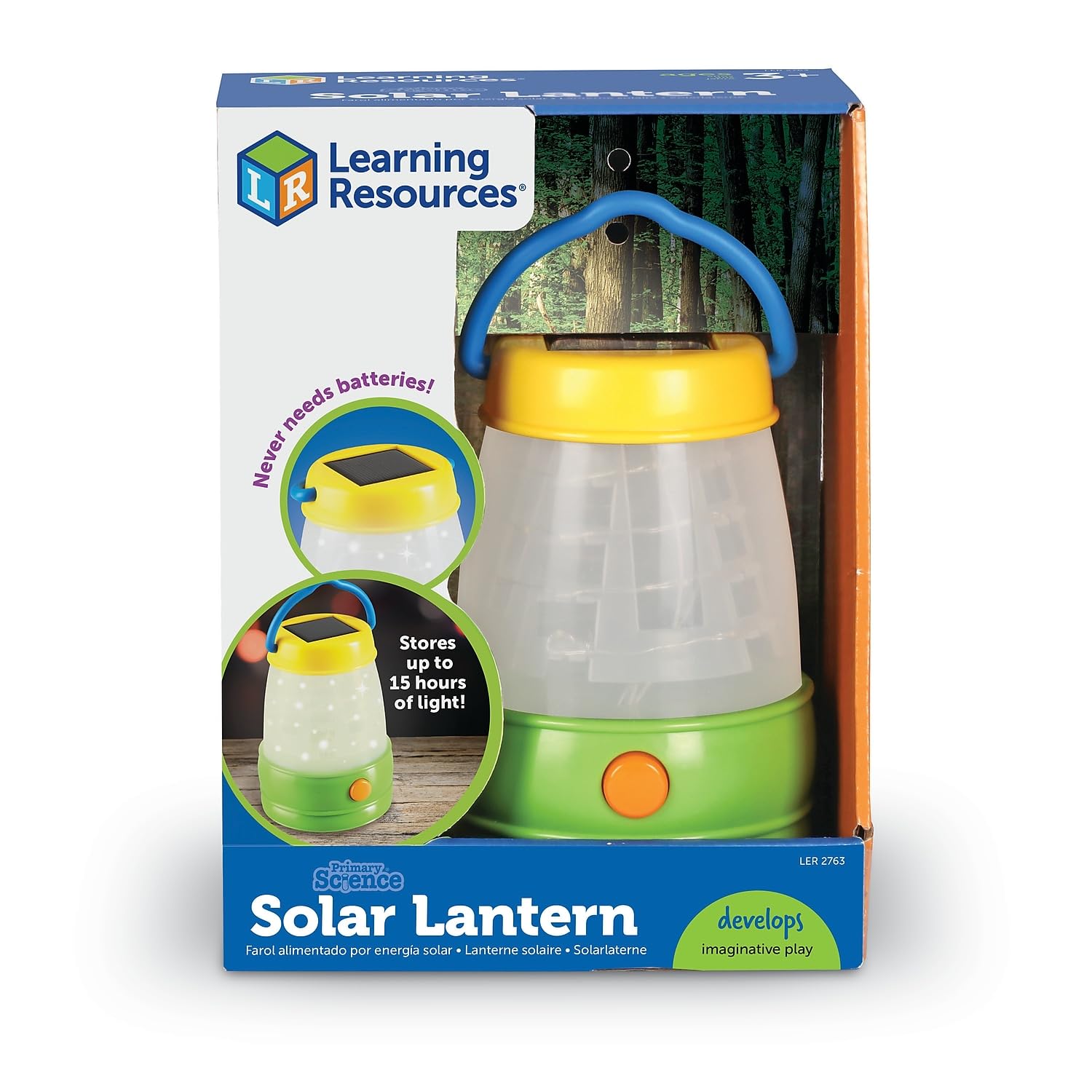 Foto 2 pulgar | Recursos De Aprendizaje Con Linterna Solar Para Niños Que Acampan Desde Hace Más De 3 Años - Venta Internacional.