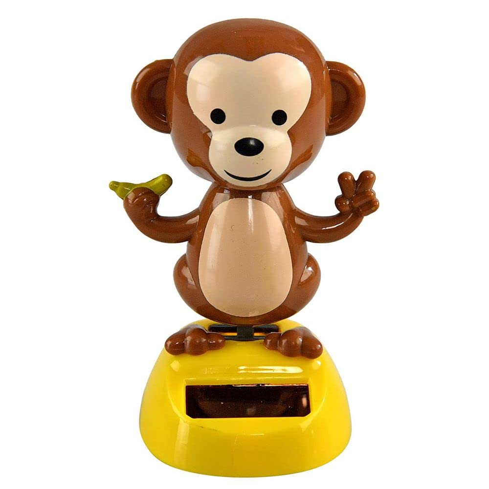 Foto 1 | Figura De Mono Bailando Con Energía Solar Para Decoración Del Salpicadero Del Coche - Venta Internacional.