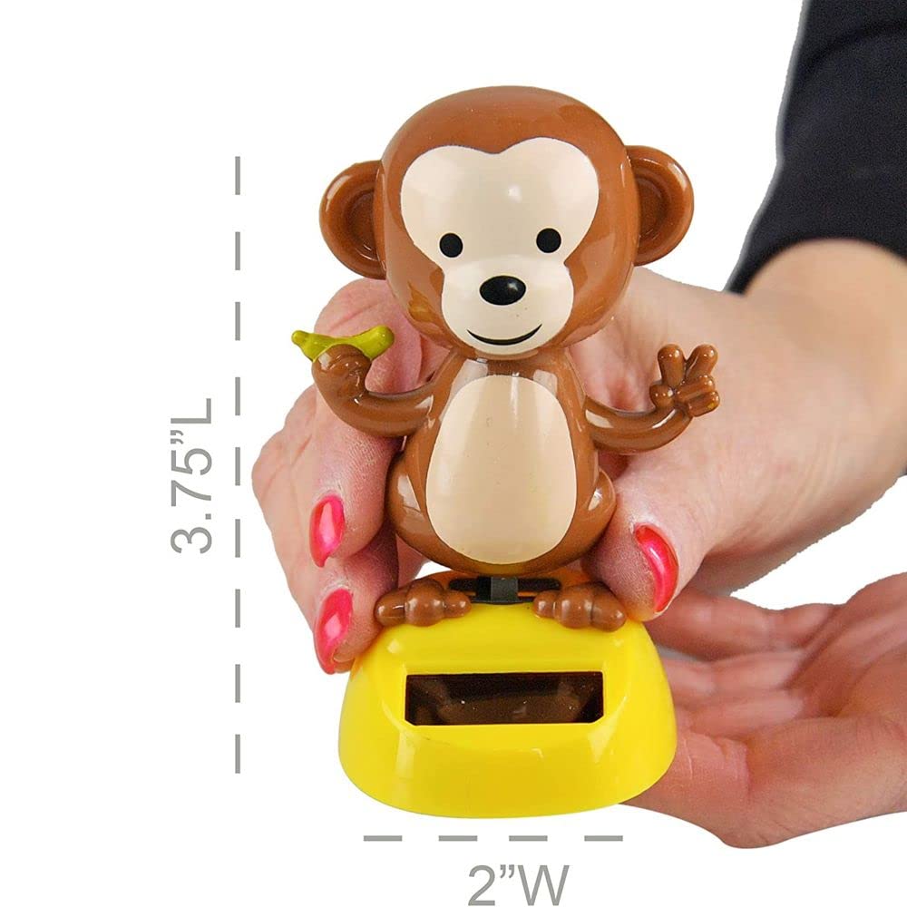Foto 3 pulgar | Figura De Mono Bailando Con Energía Solar Para Decoración Del Salpicadero Del Coche - Venta Internacional.