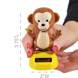 Foto 2 | Figura De Mono Bailando Con Energía Solar Para Decoración Del Salpicadero Del Coche - Venta Internacional.