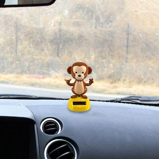 Foto 4 | Figura De Mono Bailando Con Energía Solar Para Decoración Del Salpicadero Del Coche - Venta Internacional.