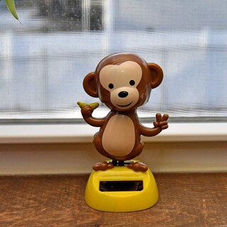 Foto 5 | Figura De Mono Bailando Con Energía Solar Para Decoración Del Salpicadero Del Coche - Venta Internacional.