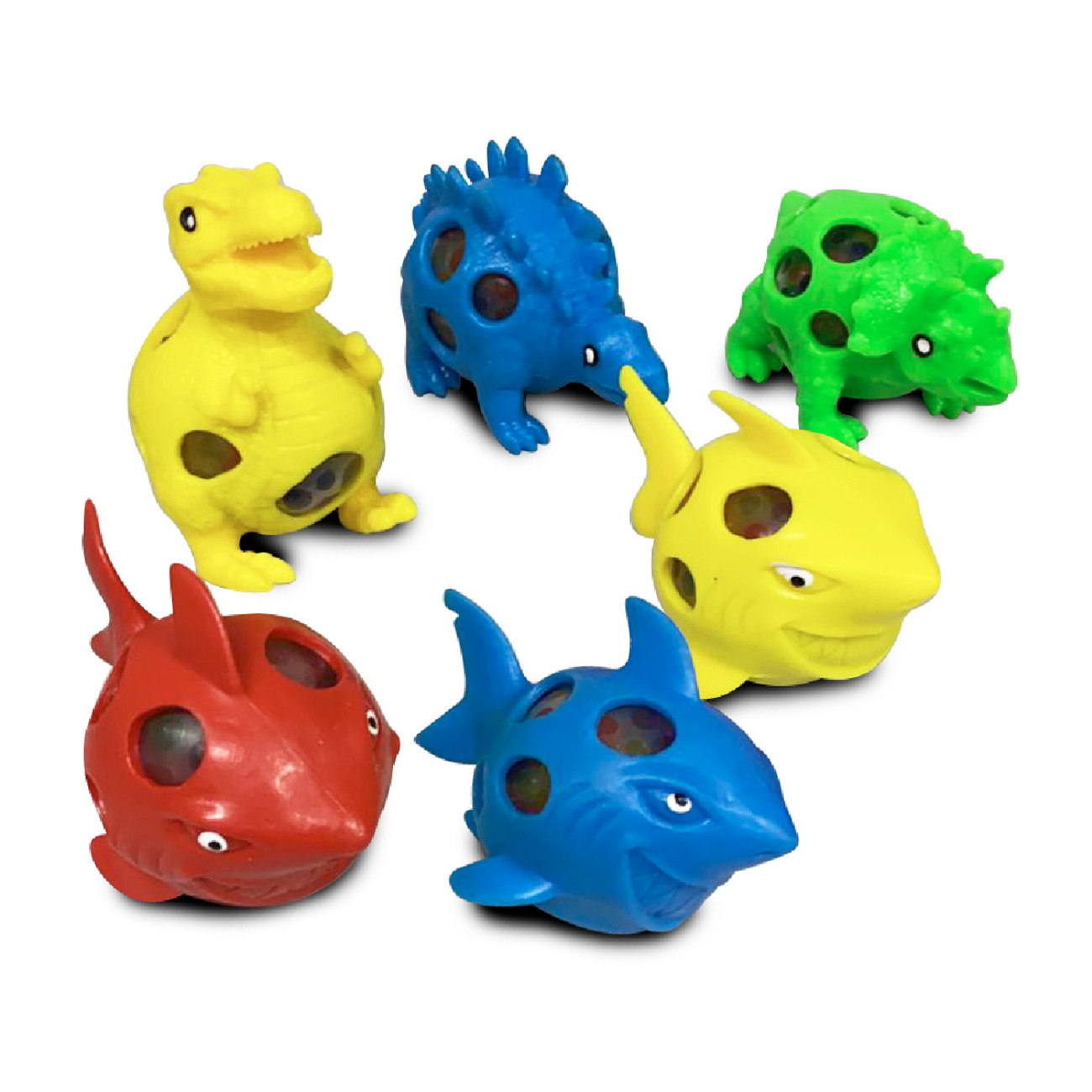 Foto 3 pulgar | Animalitos Anti Estrés Súper Squishy 24 piezas