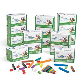 Foto 2 | Juego De Varillas Cuisenaire De Madera Para Aula Hand2mind (15 X 74) - Venta Internacional.
