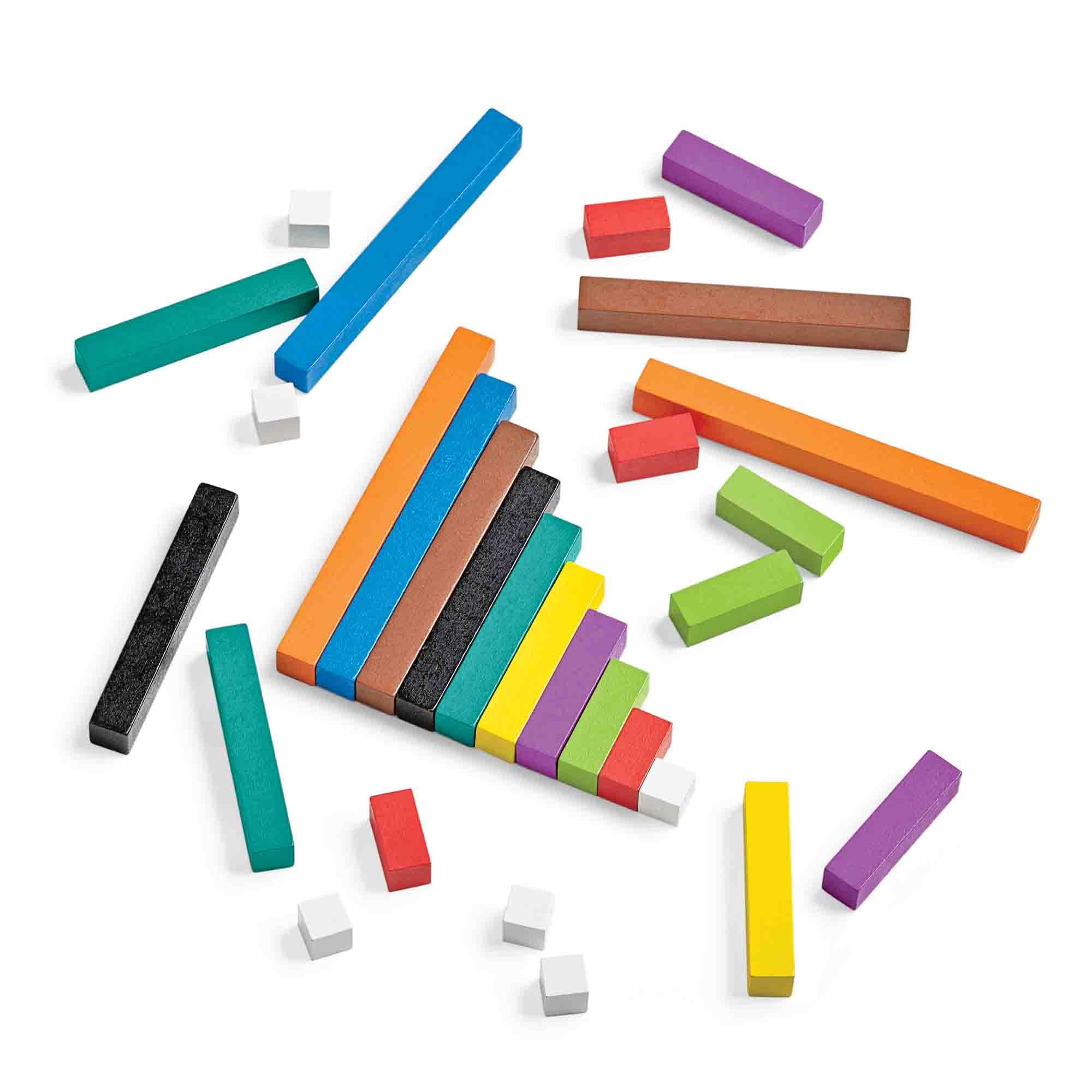 Foto 4 pulgar | Juego De Varillas Cuisenaire De Madera Para Aula Hand2mind (15 X 74) - Venta Internacional.