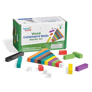 Foto 6 | Juego De Varillas Cuisenaire De Madera Para Aula Hand2mind (15 X 74) - Venta Internacional.