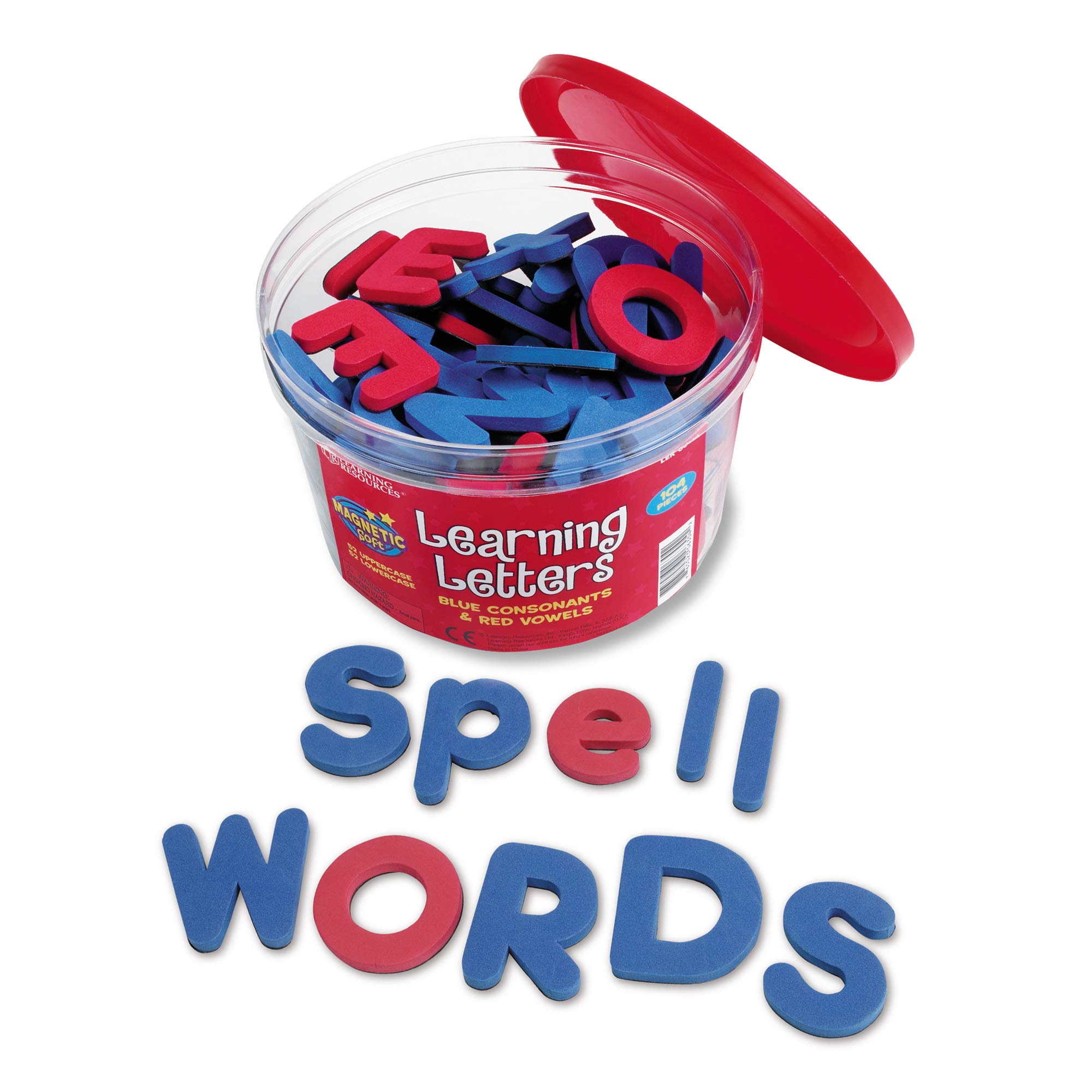 Magnetic Soft Learning Letters Learning, Recursos De Aprendizaje, 104 Unidades - Venta Internacional.