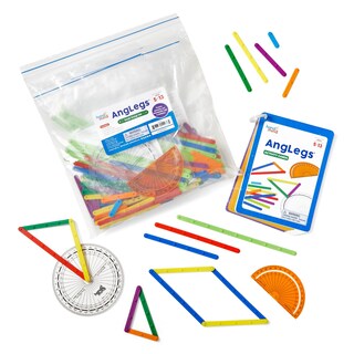 Foto 1 | Set Para Grupos Pequeños De Geometry Manipulatives Hand2mind Anglegs - Venta Internacional.
