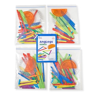 Foto 2 | Set Para Grupos Pequeños De Geometry Manipulatives Hand2mind Anglegs - Venta Internacional.