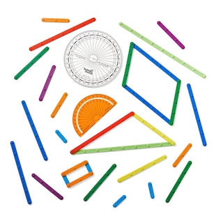 Foto 4 | Set Para Grupos Pequeños De Geometry Manipulatives Hand2mind Anglegs - Venta Internacional.