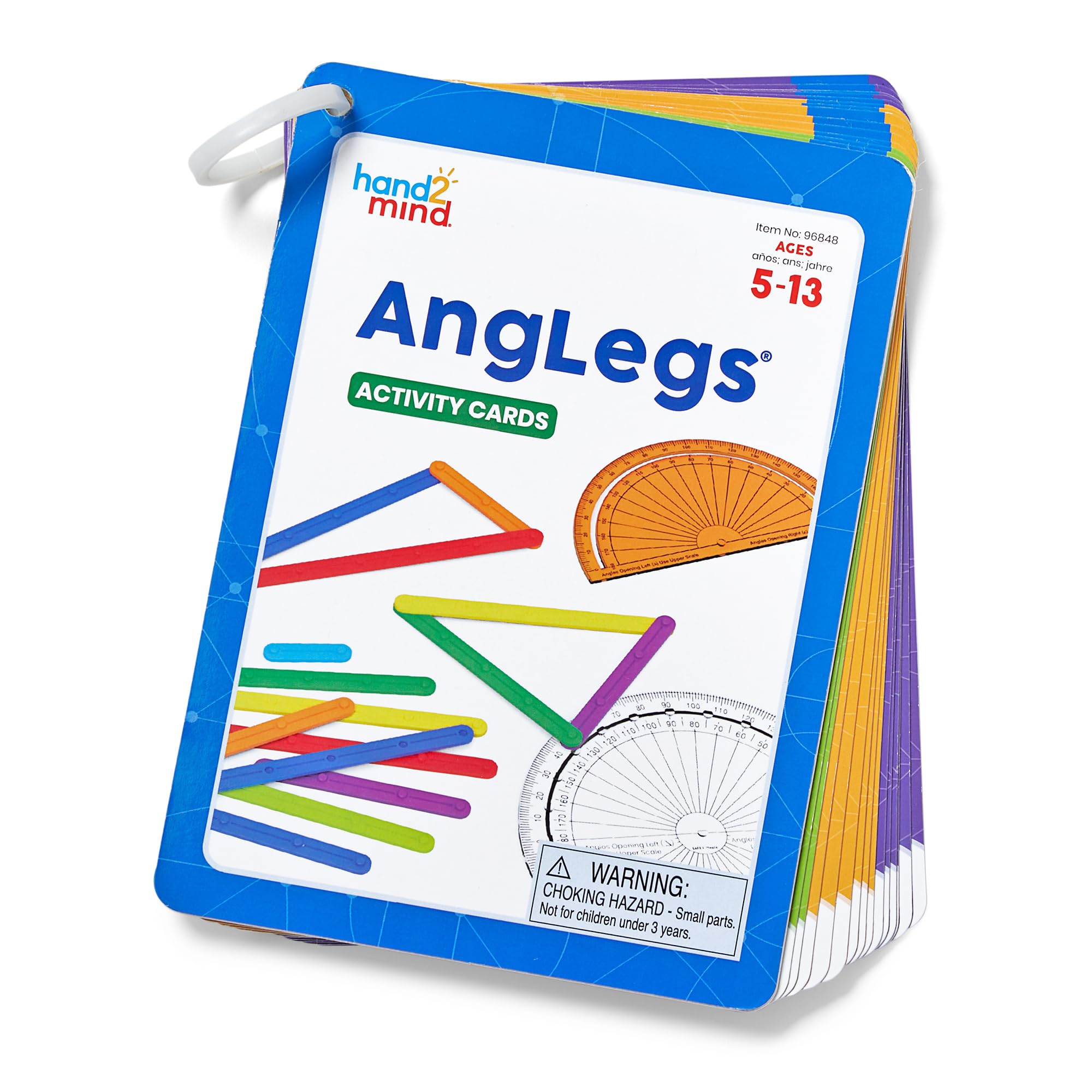 Foto 6 pulgar | Set Para Grupos Pequeños De Geometry Manipulatives Hand2mind Anglegs - Venta Internacional.