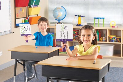 Foto 3 | Tableros De Respuestas Para Escribir Y Borrar, Recursos De Aprendizaje, Enlaces Numéricos - Venta Internacional.