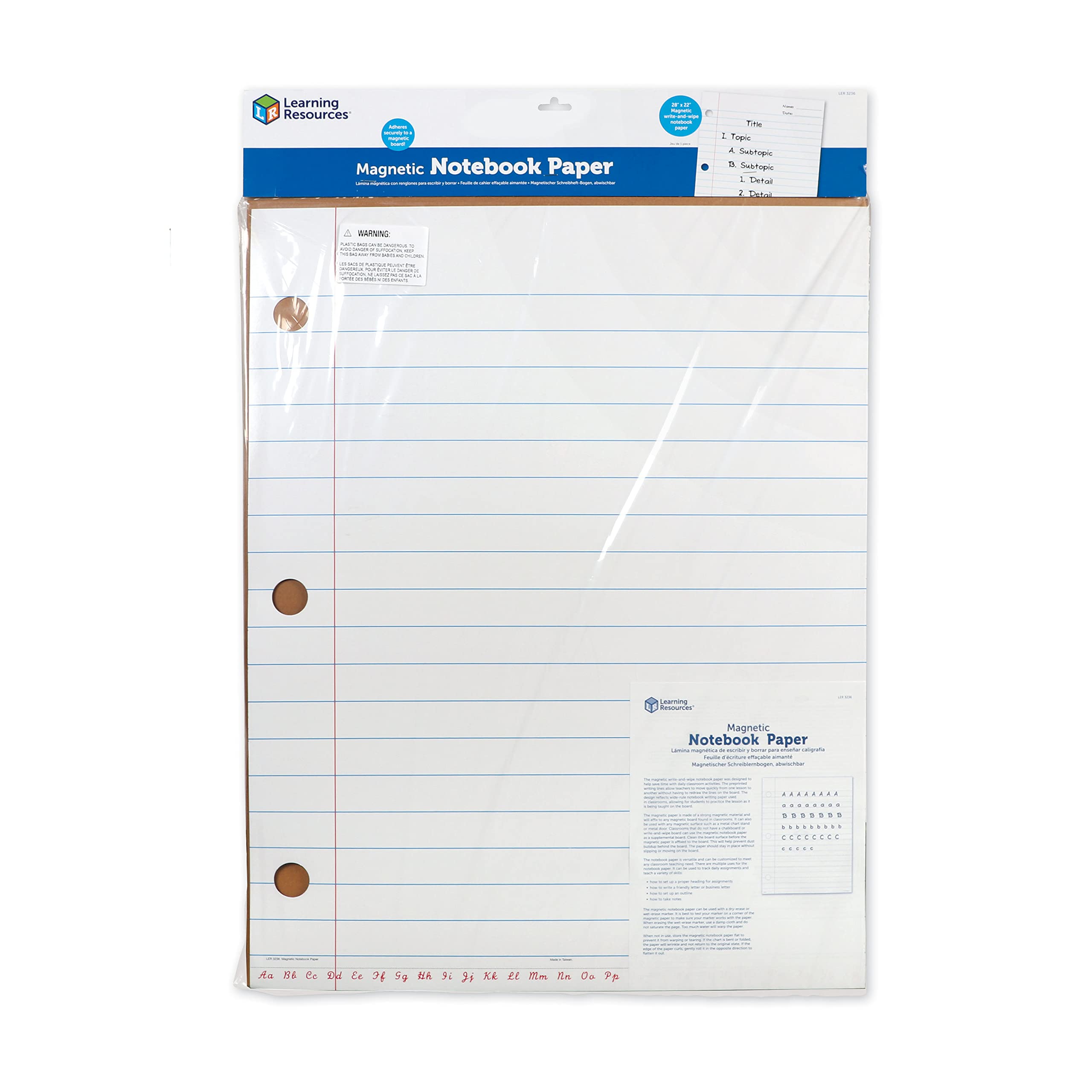Accesorios Para Pizarras, Recursos De Aprendizaje, Papel Magnético - Venta Internacional.