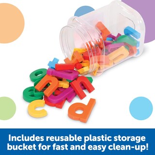 Foto 4 | Letras Minúsculas Magnéticas Learning Resources Jumbo 40 Unidades - Venta Internacional.