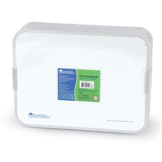 Foto 4 | Pizarras De Borrado En Seco Learning Resources, 23 X 30 Cm, Juego De 10 - Venta Internacional.