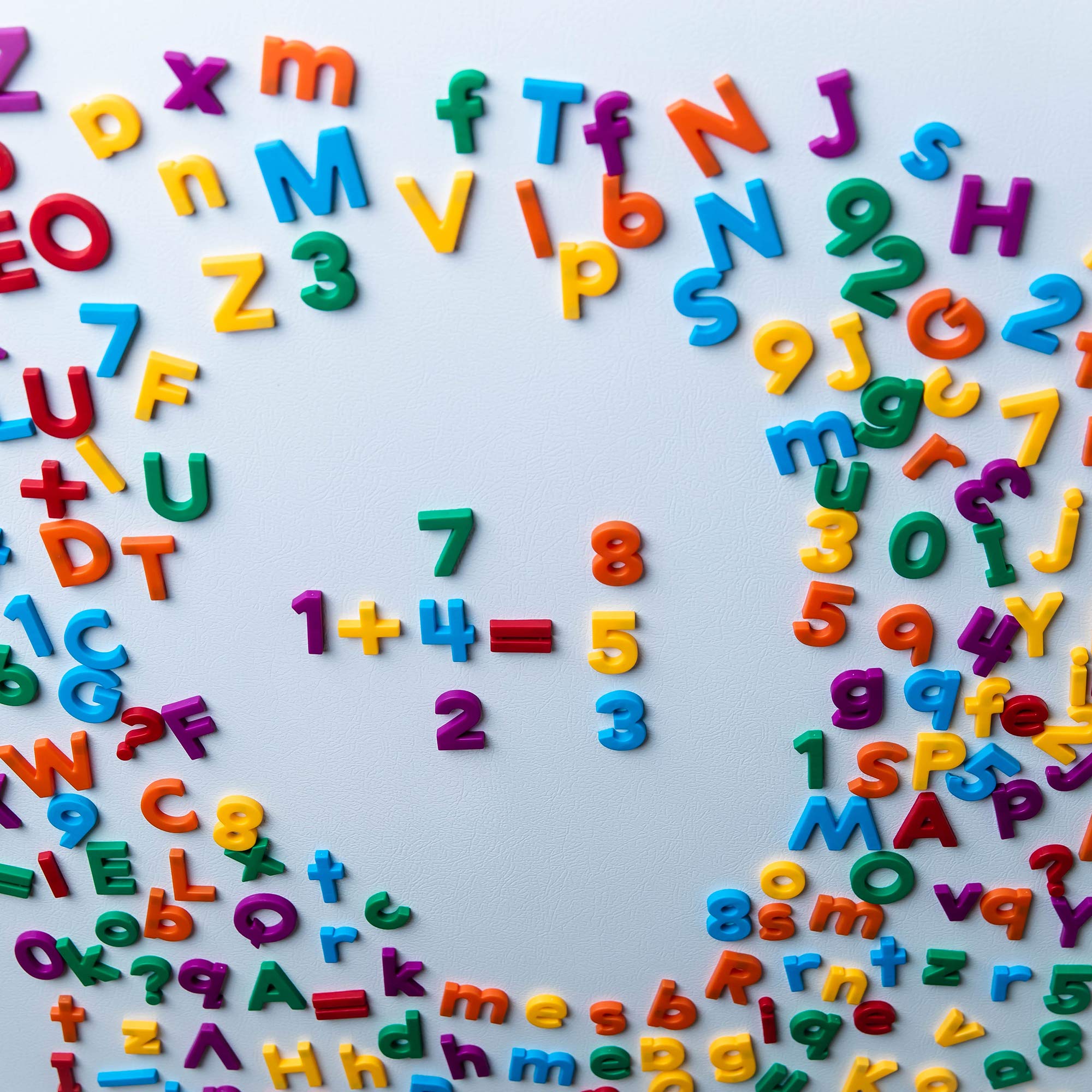 Foto 6 pulgar | Letras Y Números Magnéticos, Ideas Educativas, 214 Piezas - Venta Internacional.