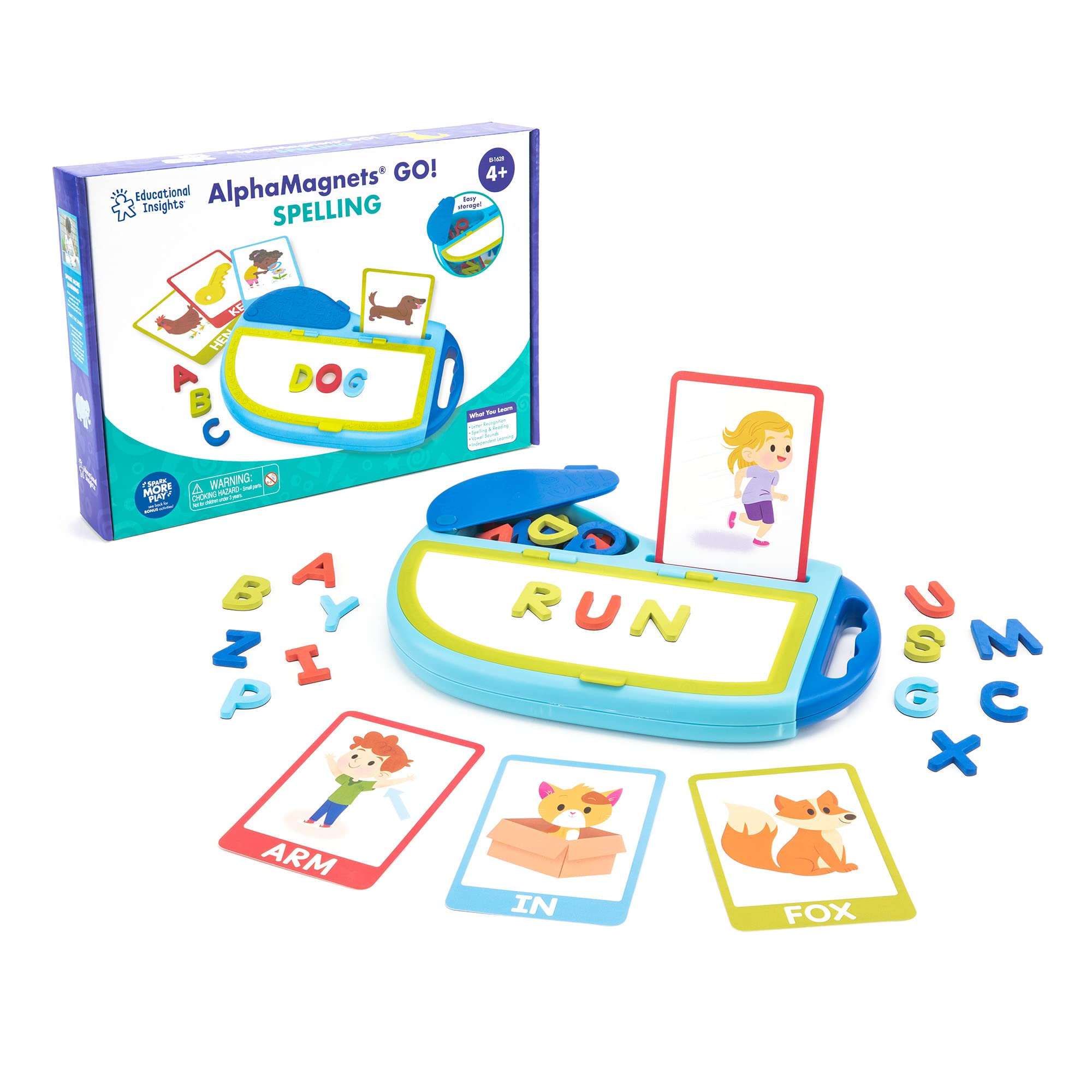 Conjunto De Actividades De Ortografía Educational Insights Alphamagnets Go! - Venta Internacional.