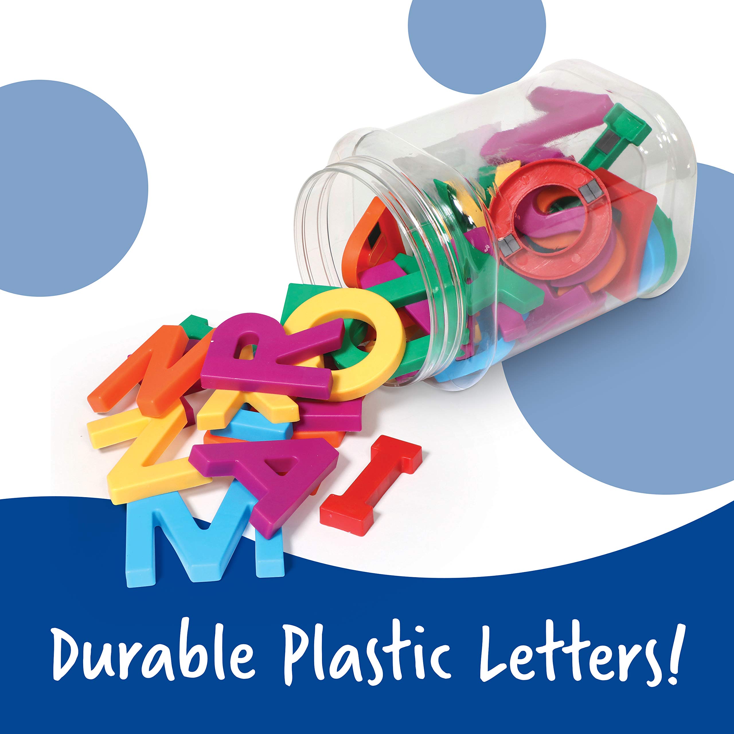 Foto 5 pulgar | Recursos De Aprendizaje Con Letras Mayúsculas Magnéticas Jumbo, 40 Unidades - Venta Internacional.