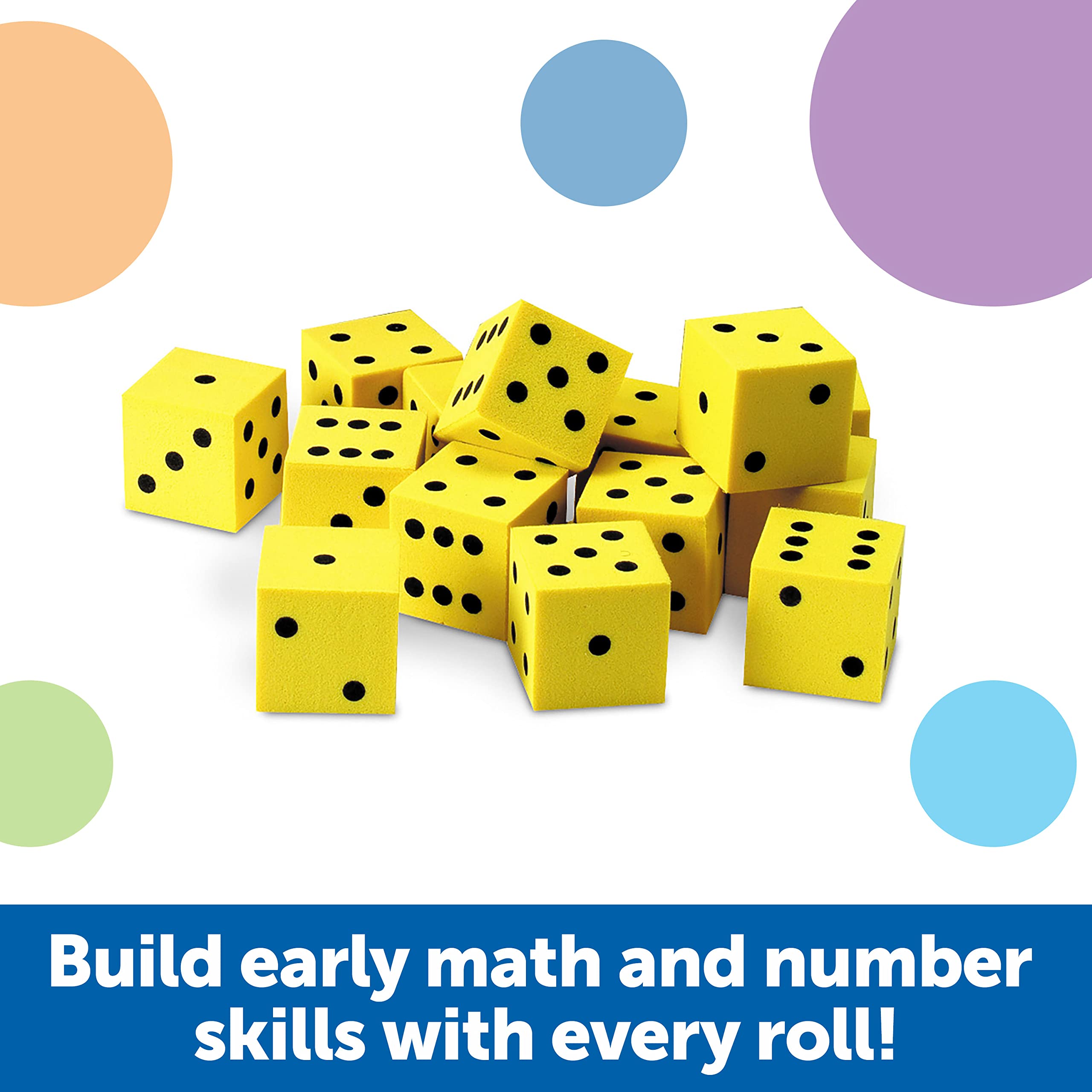 Foto 2 | Juego De Dados Soft Dot Learning Resources, 200 Unidades, Para Mayores De 3 Años - Venta Internacional.