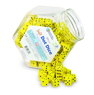 Foto 3 | Juego De Dados Soft Dot Learning Resources, 200 Unidades, Para Mayores De 3 Años - Venta Internacional.