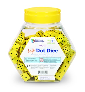 Foto 6 | Juego De Dados Soft Dot Learning Resources, 200 Unidades, Para Mayores De 3 Años - Venta Internacional.