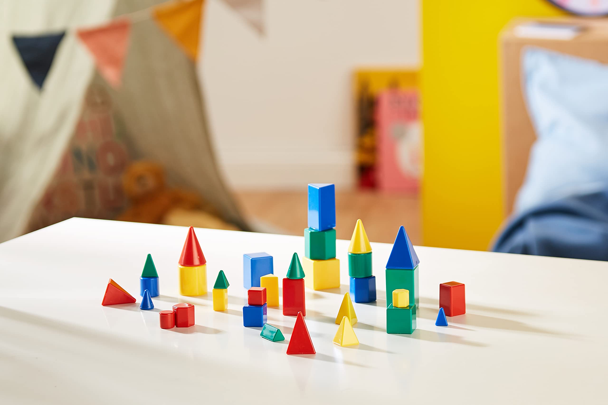 Foto 2 | Toy Learning Resources Mini Geosolids Geometry 32 Piezas, 5 O Más - Venta Internacional.
