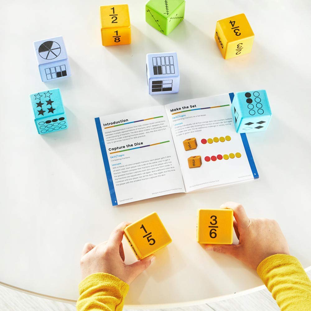Foto 5 pulgar | Fraction Foam Dice Hand2mind 91268 Para Niños (juego De 16) - Venta Internacional.