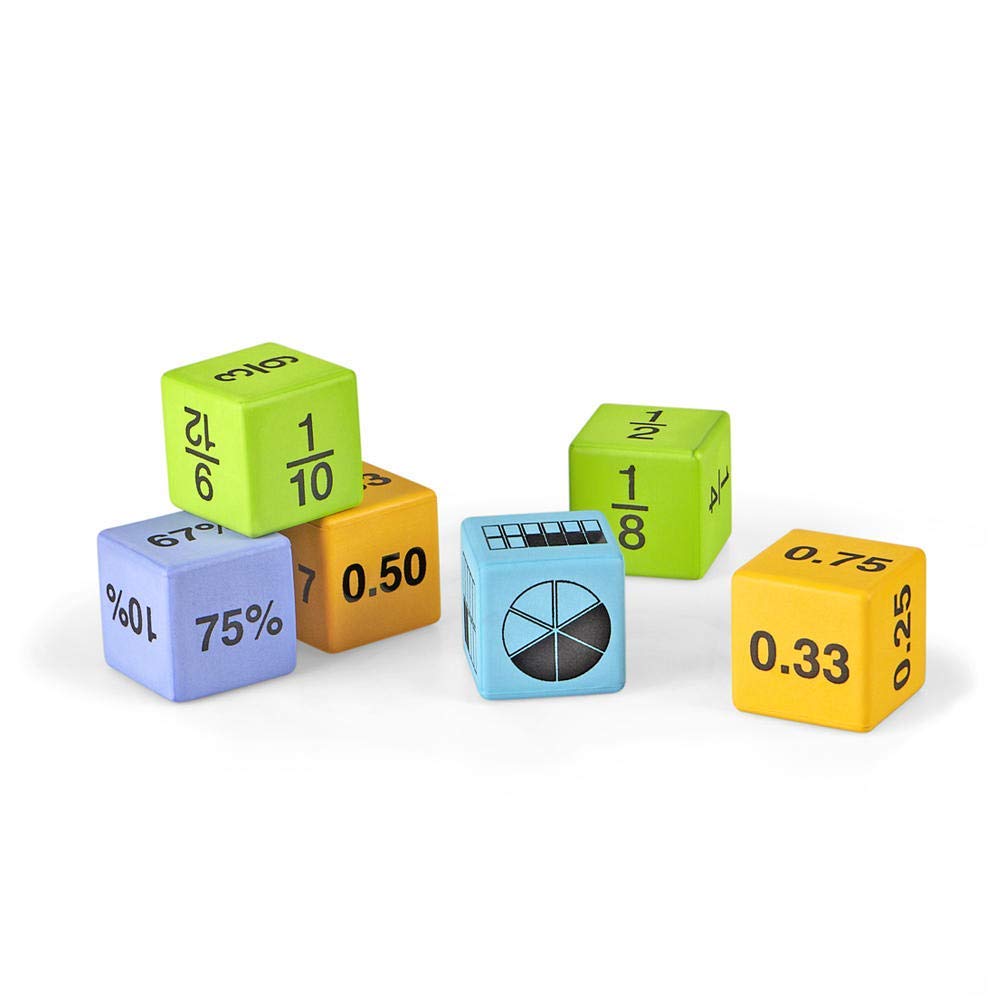 Foto 6 pulgar | Dados De Equivalencia De Espuma Hand2mind Para Aula (juego De 16) - Venta Internacional.